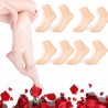 Chaussettes en silicone pour femme - Chaussettes en silicone pour pieds secs et craquelés - Masque hydratant pour les pieds